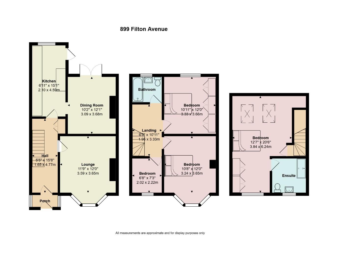 Floorplan for Filton Avenue, Filton, Bristol